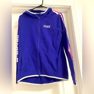 PINK full zip hoodie